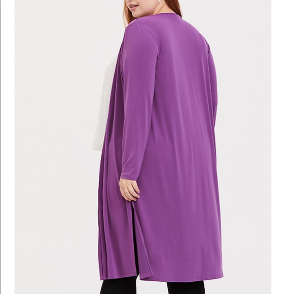 NWT torrid size 2 longline cardigan - Picture 2 of 8